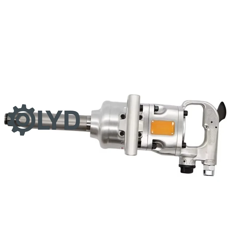 Heavy Duty 1 Inch Pinless Pneumatic Wrench Industrial Air Impact Gun Tool