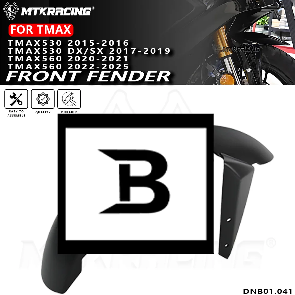 

Аксессуары для мотоциклов от Yamaha TMAX560 TMAX530DX SX крыло переднее крыло переднее крыло 2015-2021 2022-2025 бренд B