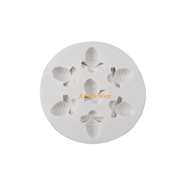 

J2HA Animal Fondant Molds 3/7-cavity Little-Bee Cake-Decor Silicone Mold DIY