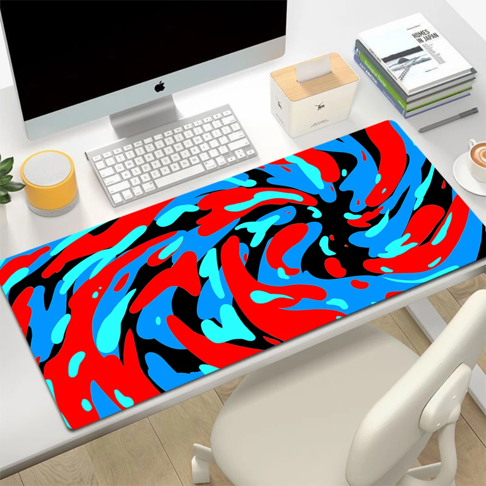 Strata Liquid Gamer Mouse Pad Gaming Office Accessories Mouse Mats Desk Mat Pc Cabinet Keyboard Mousepad Xxl Large Carpet Speed