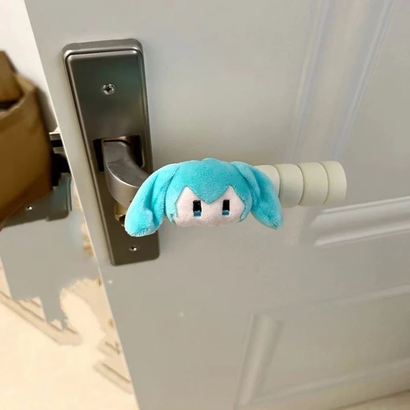 Doorknob Gloves Handle Protective Cover Anti-Collision Pad Pull Handle Round Entry Door Lock Protective Cover