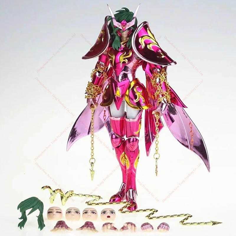 In Stock JM.MST Saint Seiya Myth Cloth EXM/EX Andromeda Shun God V4 with Casual Wear Knights of The Zodiac Action Figure