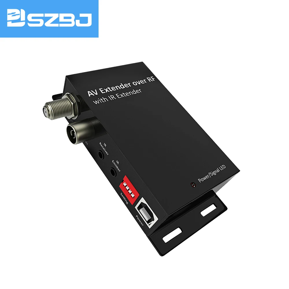 

SZBJ TV Modulator For All NTSC/PAL TV System Setups RF AV Extender With IR Remote Control RF101