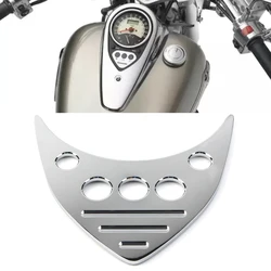 Chrome Aluminum Motorcycle Dashboard Panel Cover Guard For Kawasaki VN900 Classic/LT Custom 2007-2019