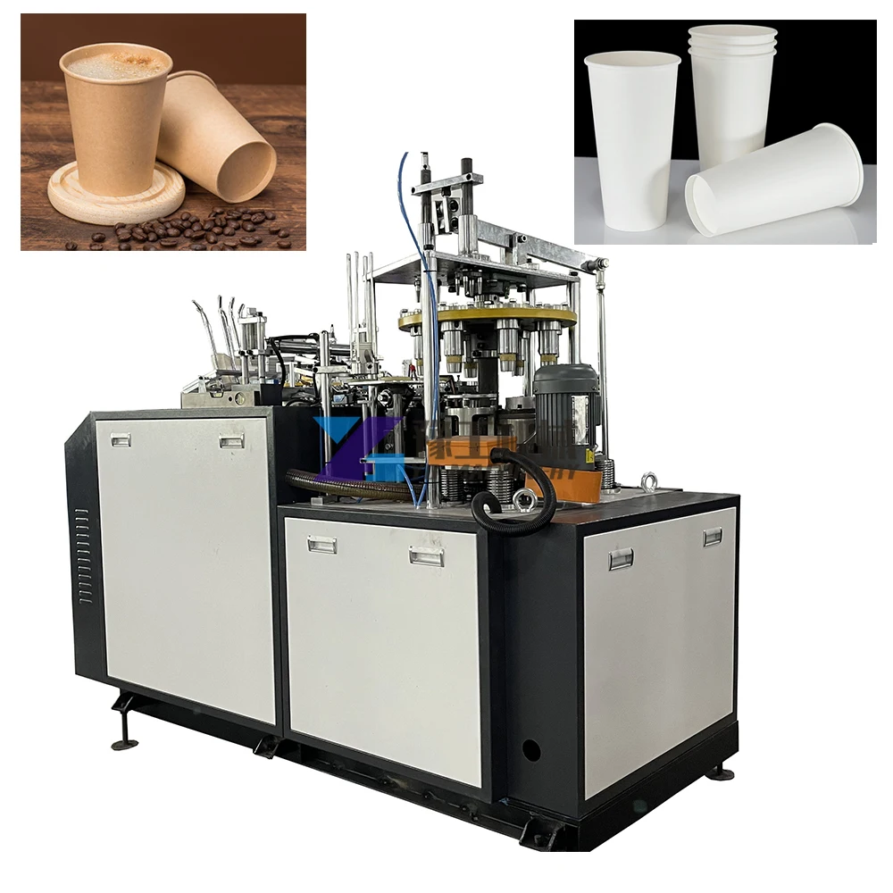 Paper Cup Machine Fully Automatic Double Wall Paper Product Making Machinery for Coffee Cup,Disposable Cup Paper Making Machine