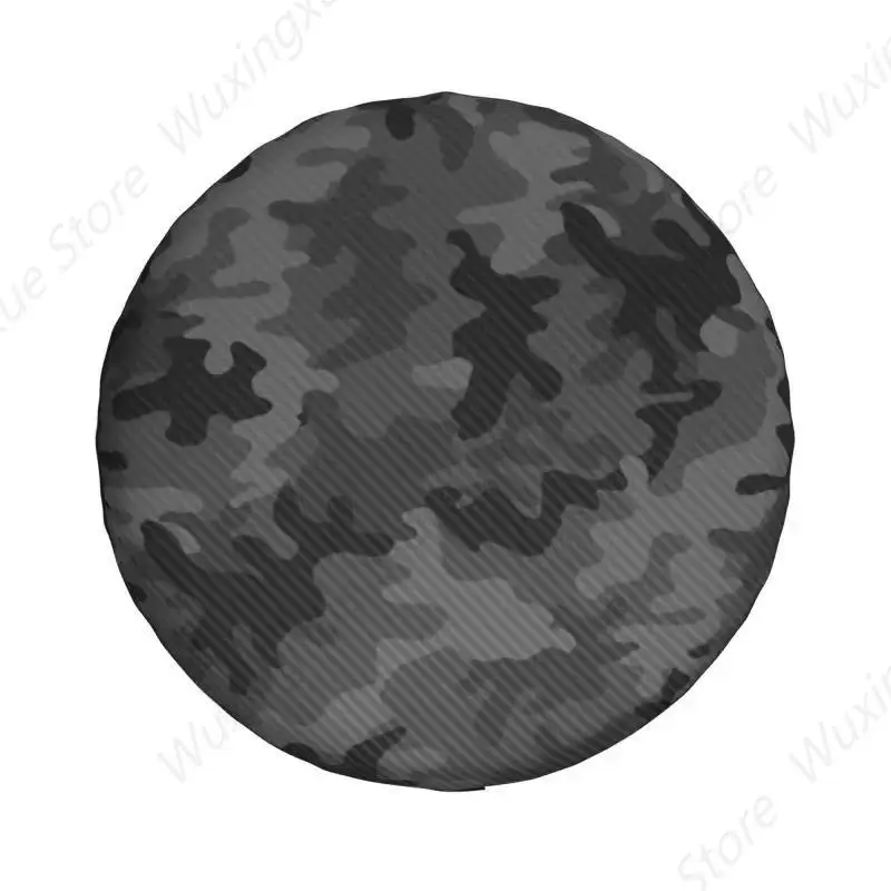 Carbon Camo Tire Cover 4WD 4x4 Trailer Army Military Camouflage Spare Wheel Protector for Toyota RAV4 Prado Car