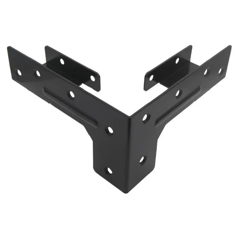2.0x38x143x38x80 Hole 5.2 Furniture Connector Support Frame Triangular Corner Bracket