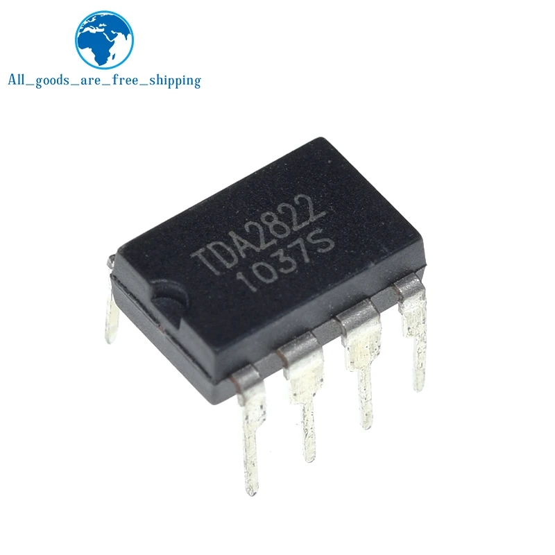 TZT 10PCS TDA2822M DIP8 TDA2822 DIP 2822M DIP-8 new and original IC