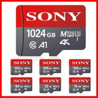 SONY Ultra 1TB Micro SD/TF Flash Memory Card 128GB 256GB 1TB 512GB Micro SD Card 32 64 128 GB MicroSD Dropshipping For Phone