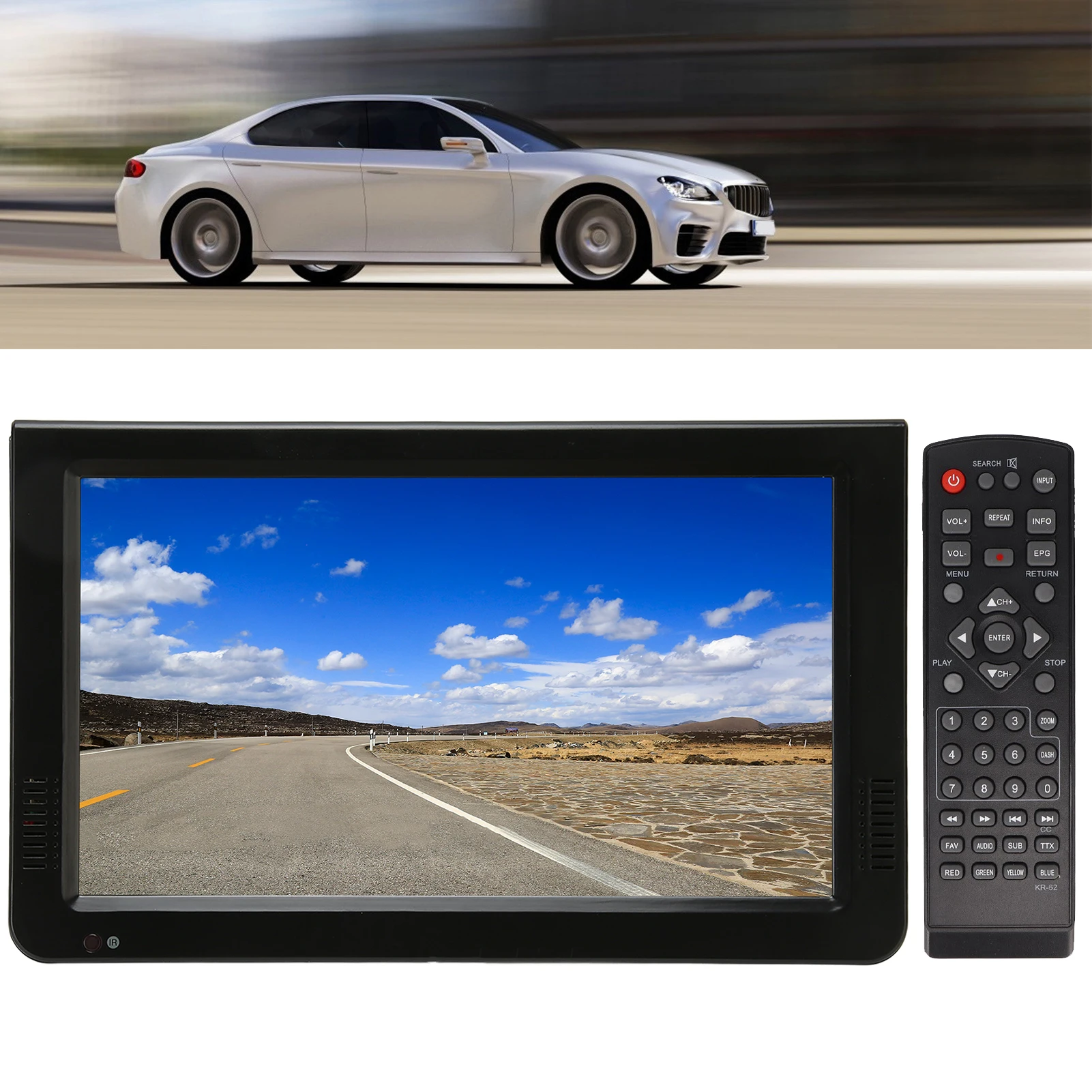 

Portable Digital TV 10 Inch 1080P High Sensitivity Tuner Digital Television Portable LED Digital TV Portable LED TV Portable TV