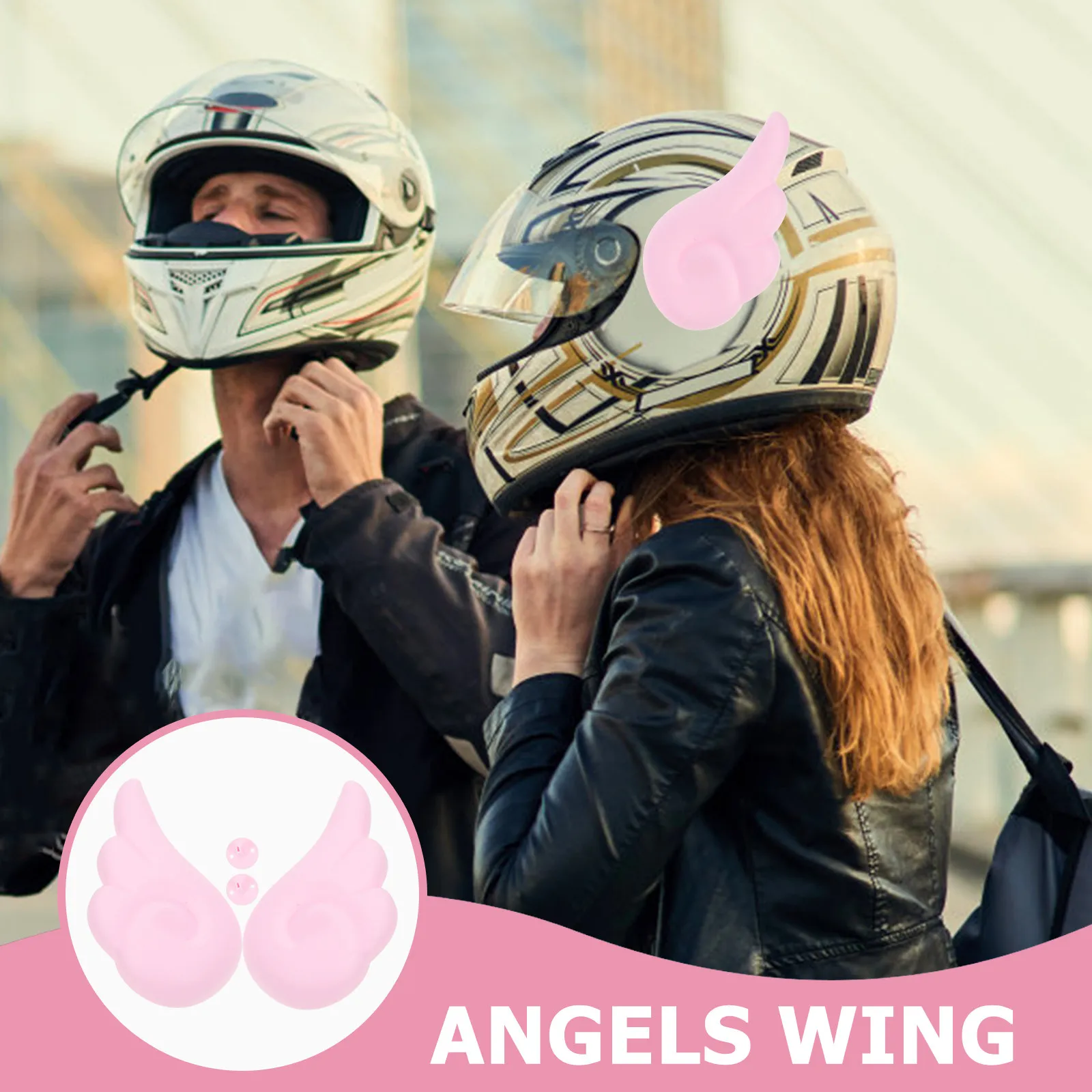 

2Pcs Angel Wings Decor for DIY Craft Applique Soft Fabric Wing Accessories for Headdress Hair Skirt Handicrafts Fairy