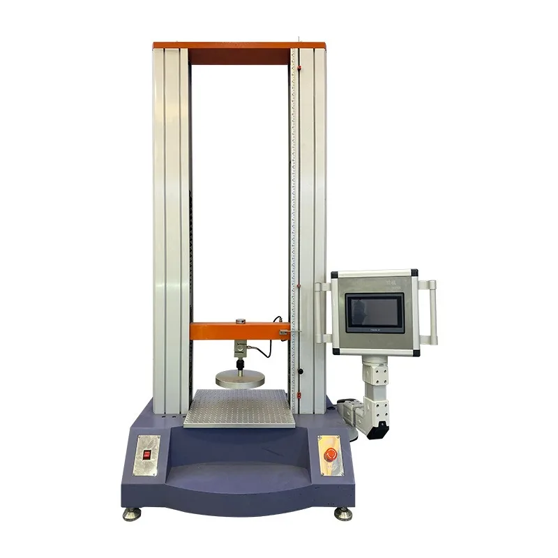 Sponge compression testing machine, sponge foam compression rebound hardness testing device, sponge compression strength