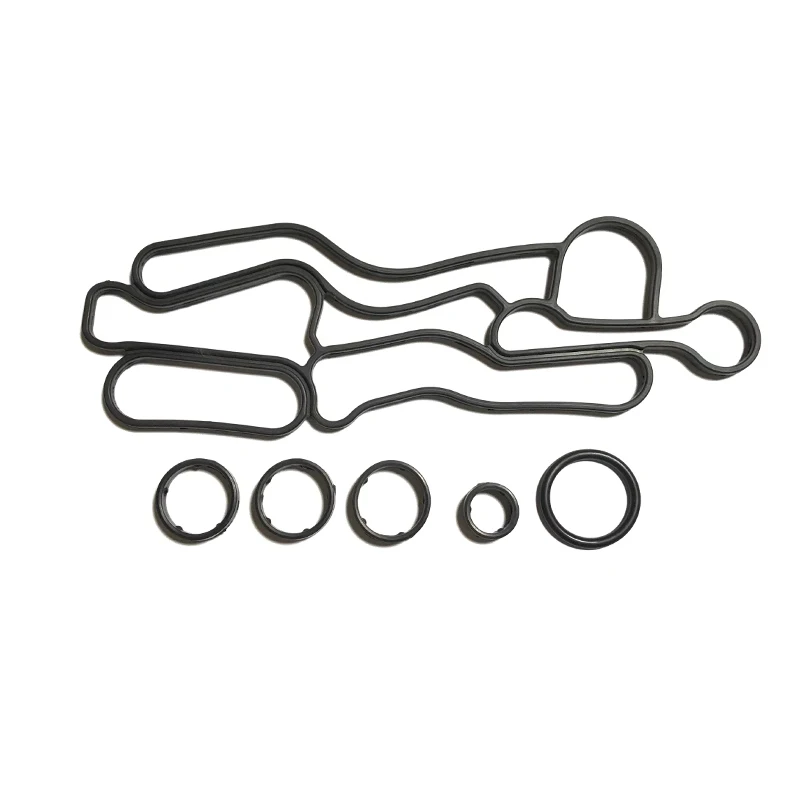 

O'RING GASKET SET OF OIL COOLER LR013149 LR040738 LR061969 FOR LAND ROVER DISCOVERY 4 RANGE ROVER SPORT 3.0 V6 LR013151 161 162