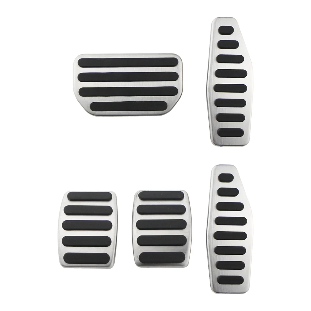 Auto pedal auflagen für suzuki jimny jb74 jb64 2019 2020 2021 2022 bei mt Gas brems pedale decken Teile Edelstahl zubehör ab – Detail 6