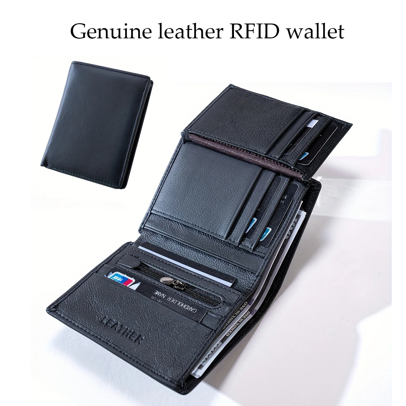 Men Wallet Genuine … - image