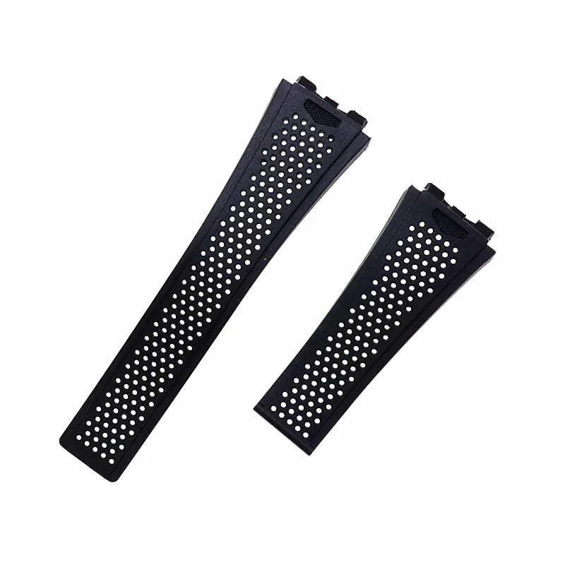 سوار de montre en من السيليكون سلسلة TAG HEUER Carrera، سوار de montre pour homme، واجهة مقعرة ومحدبة، 22 مم