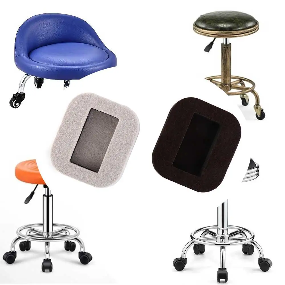 Защитный чехол для ног стула, чехол для ног стула, коврик для роликовых ножек стула, коврик для мебели, чашка, стопор для колеса стула, фиксирующая накладка для колеса