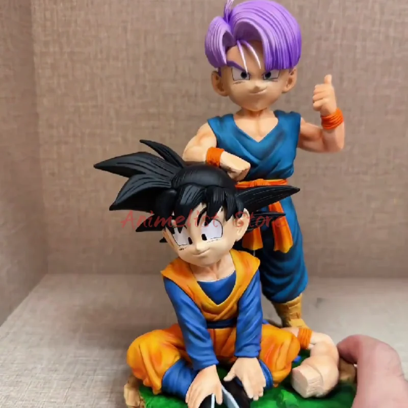

НОВАЯ фигурка Dragon Ball Son Goten Trunks, фигурка детства Goten Torankusu, кукла из ПВХ, статуя, коллекция, модель, игрушки, подарки