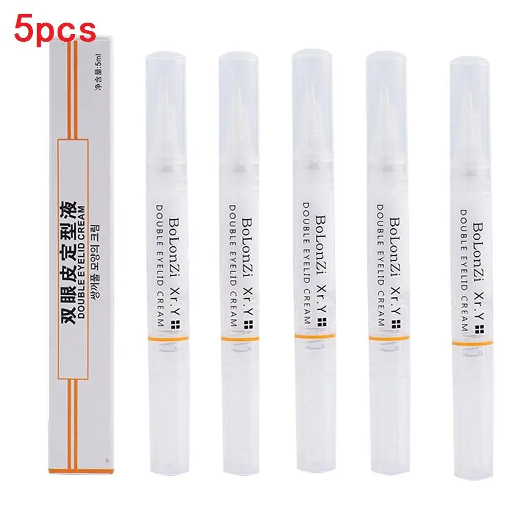 

1/3/5pcs Double Eyelid Shaping Cream Glue Natural Seamless Invisible Quick-drying Double Eyelid Shaping 5ml