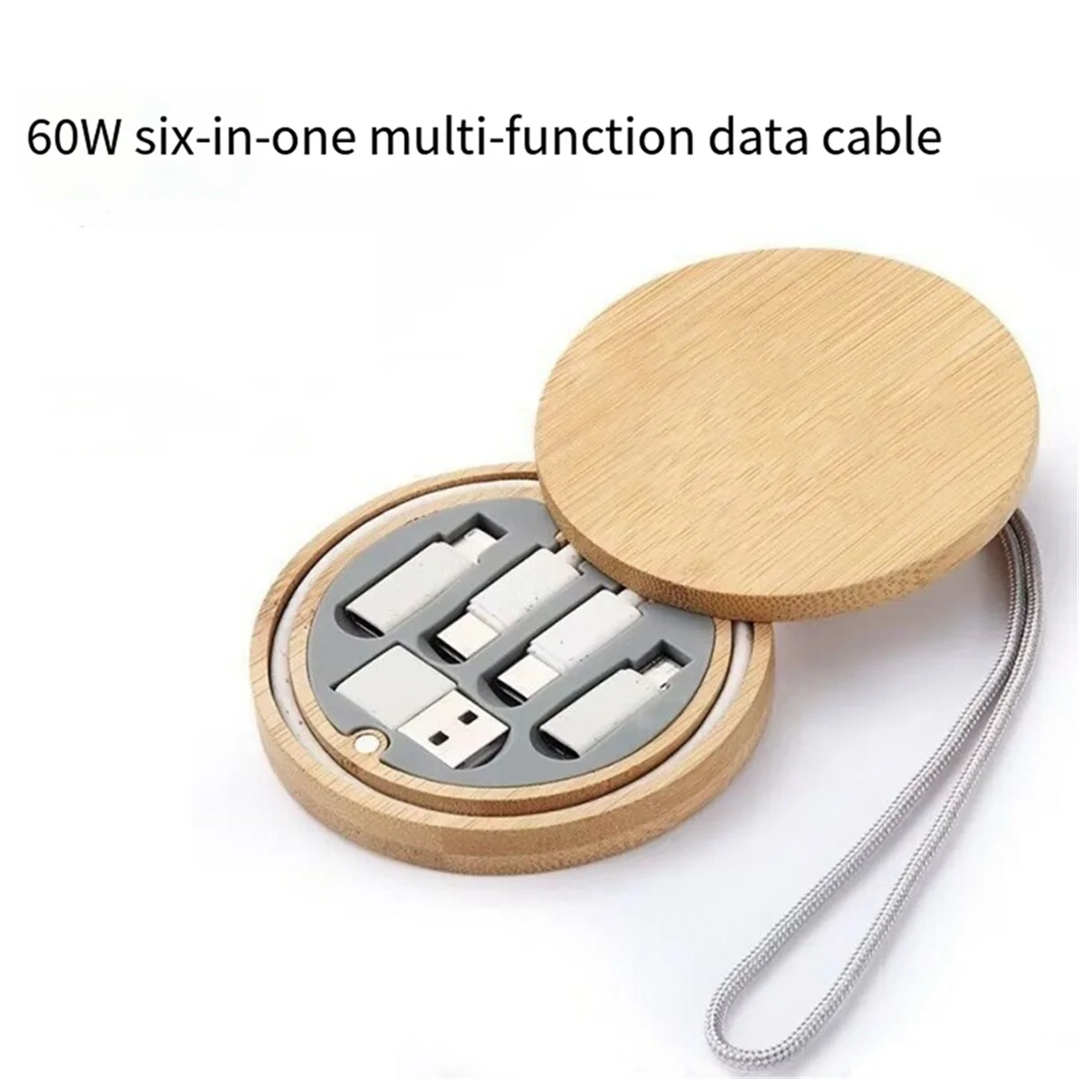 AA98 65W Multi USB Adapter Kit, Travel Case with Fast Charging Cable Kit, USB C to Type C/IOS Device/Micro-Adapter Converter