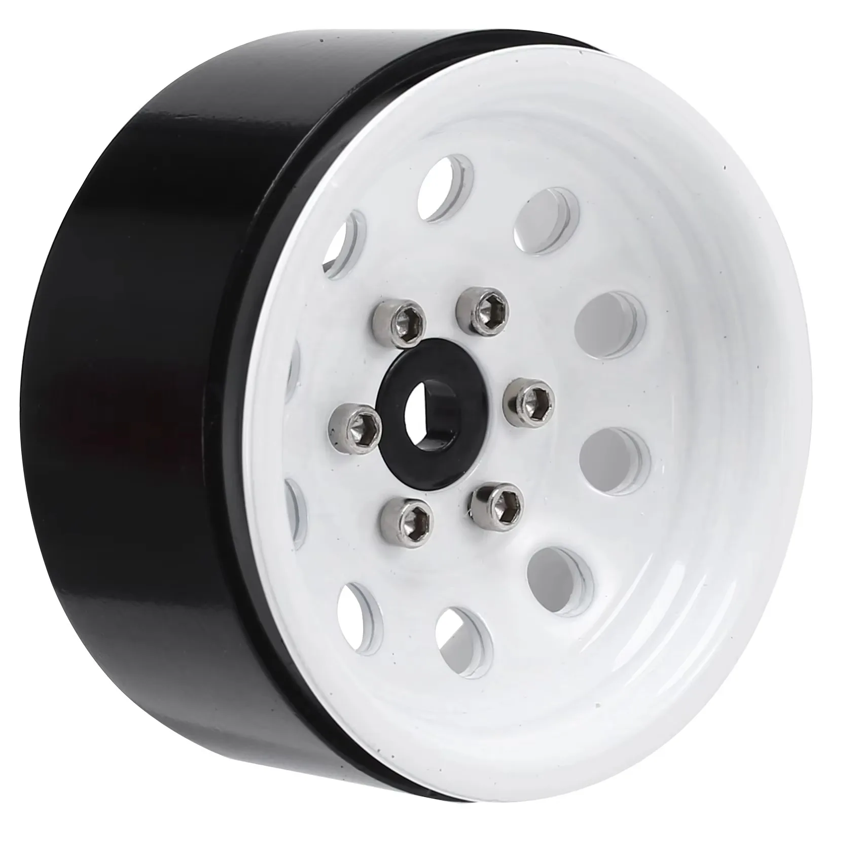 RCXAZ Metal 1.9 Chain Wheel Rim Hub for 1:10 Remote Control Crawler Axle SCX10 90046 TRX4 Redcat GEN8