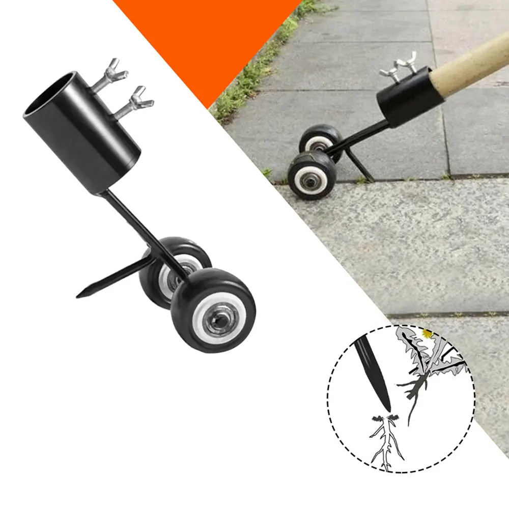 Stainless Steel Garden Weeding Remover Lawn Tool Portable Weeder Gardening Digging Weeder Remover Accessories Labor-saving