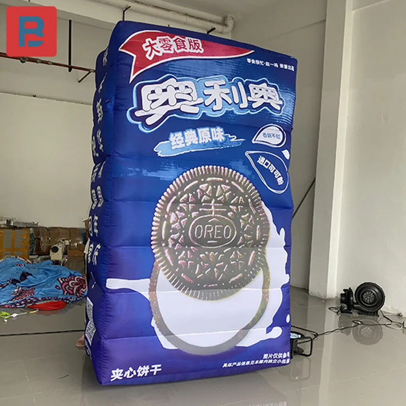 Saco De Lanche Inflável Gigante, Embalagem De Propaganda De Molde De Ar, Caixa De Biscuit, China Memórias De Infância Shopping Abertura Anúncio, Memórias De Infância