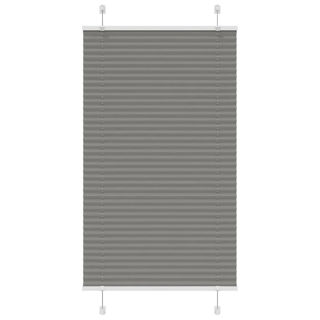 متجر Plissé Anthracite 75X100 cm Largeur Du Tissu 74,4 cm