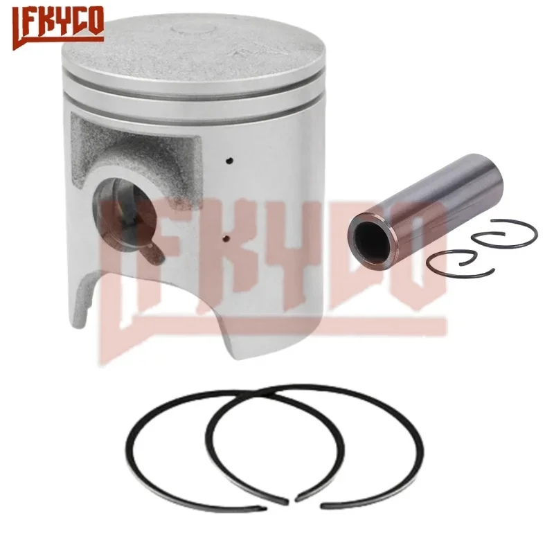 Motorcycle Accesories 56.4mm~57.4mm Motor Piston Kit Pin 16mm For YAMAHA TZR125 TZR 125 DT125R TDR125 R1-Z YPVS125 Engine Parts