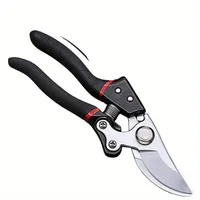 1pc Black New Garden Pruner Shears SK5 Blade Pruning Scissors for Bonsai Fruit Trees Flowers Branches Garden Pruners