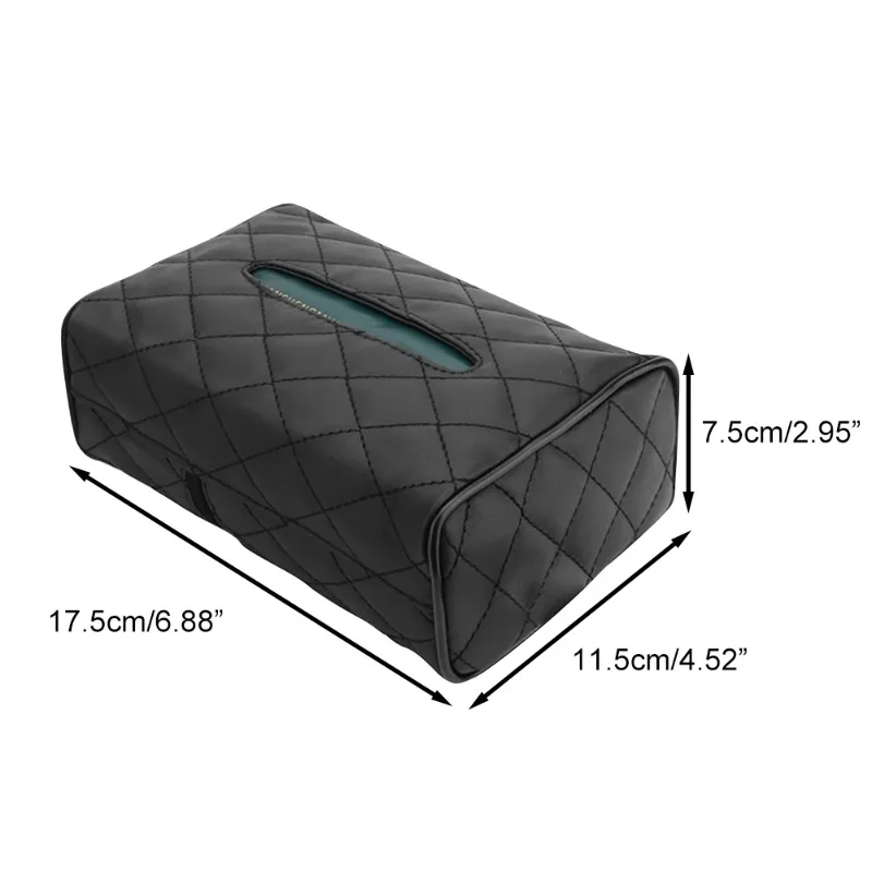 Portatovaglioli in pelle con visiera parasole portatovaglioli da appendere porta maschera per Auto ombreggiatura organizzatore per custodia per Auto