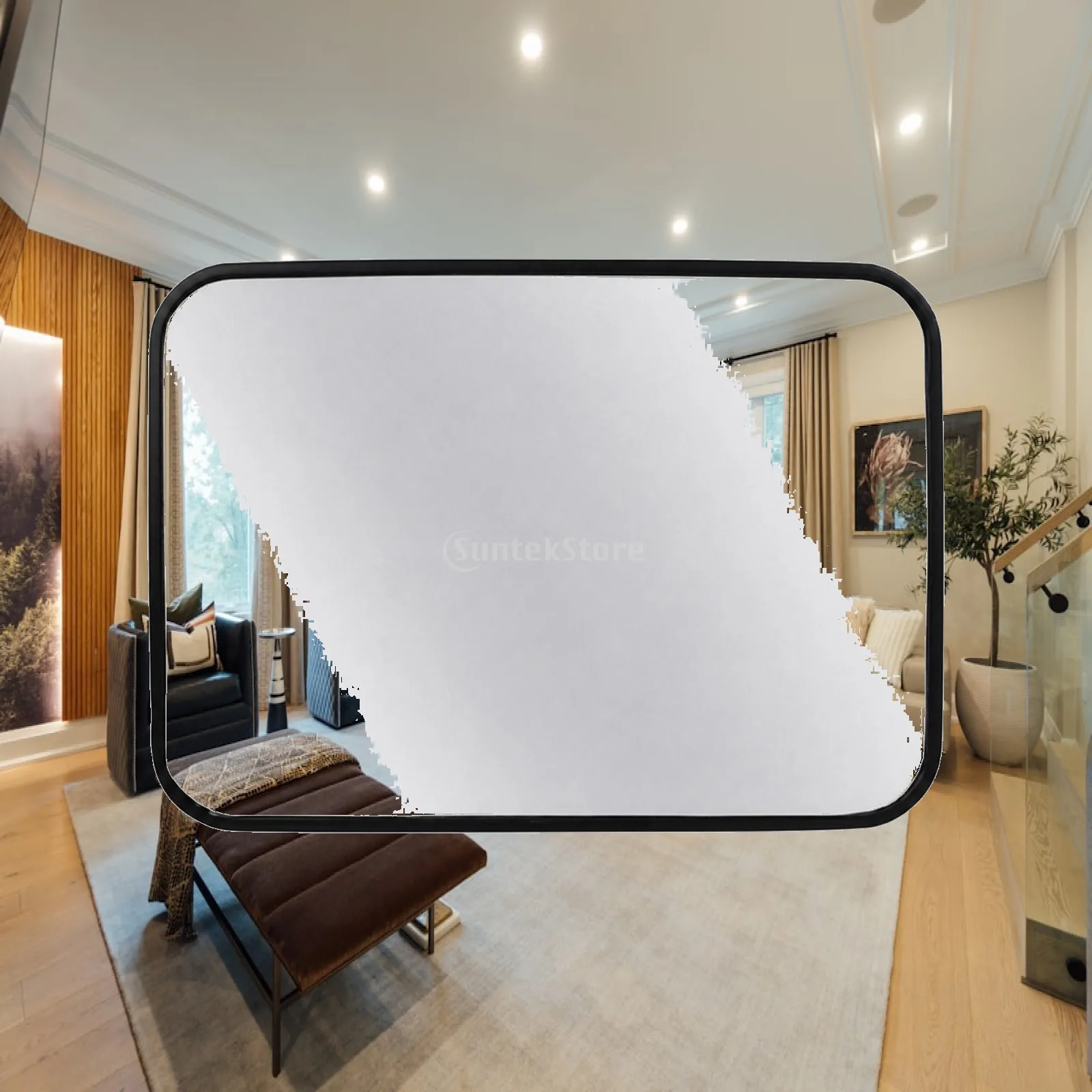 Backseat Baby Viewing Mirror Shatterproof Headrest-Mounted Baby Mirror Hands-Complimentary Crystal Clear for Parents