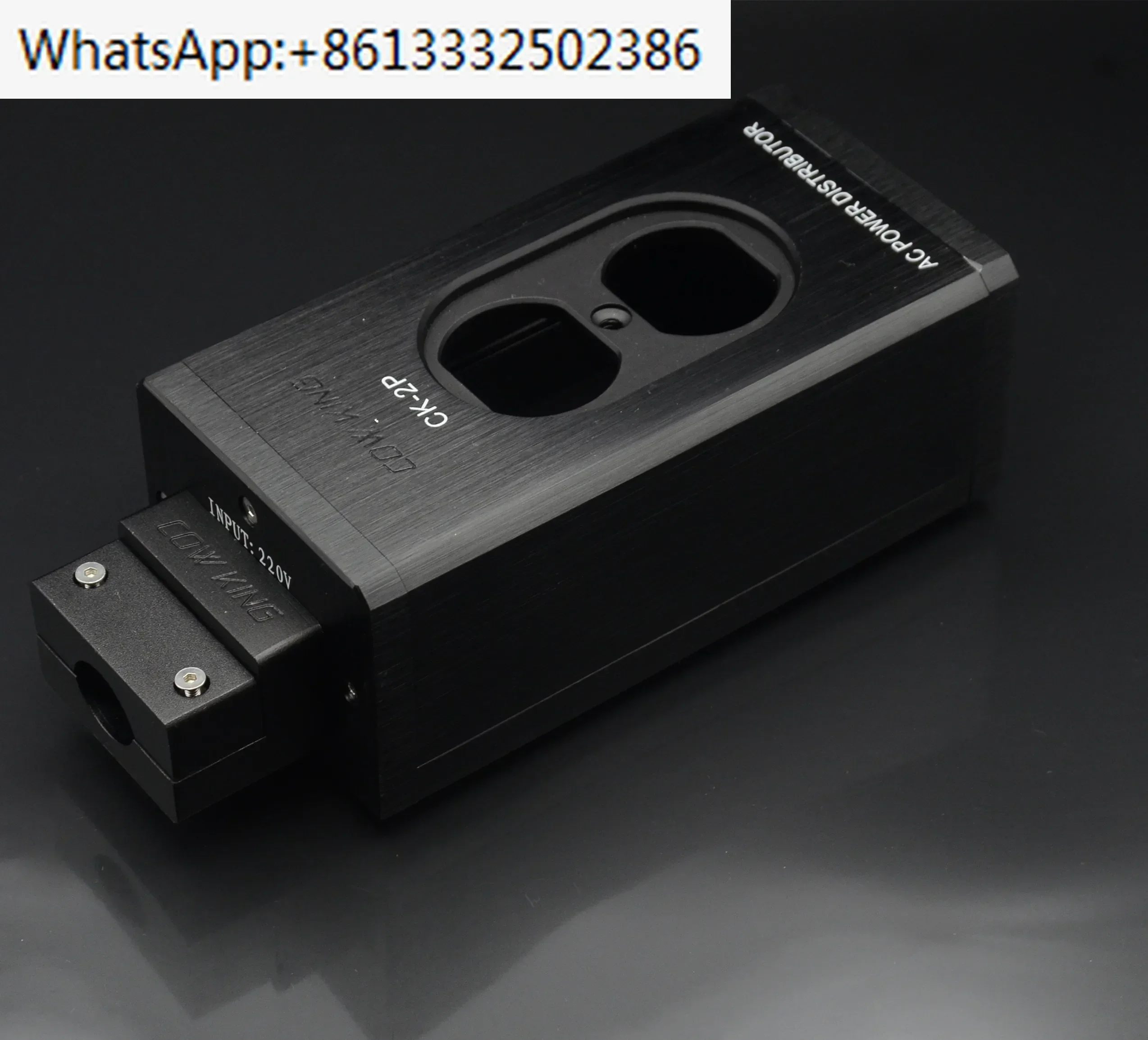 Extra thick American standard aluminum alloy socket 10MM thick brushed 2-6 position aluminum lock head "direct wire entry"