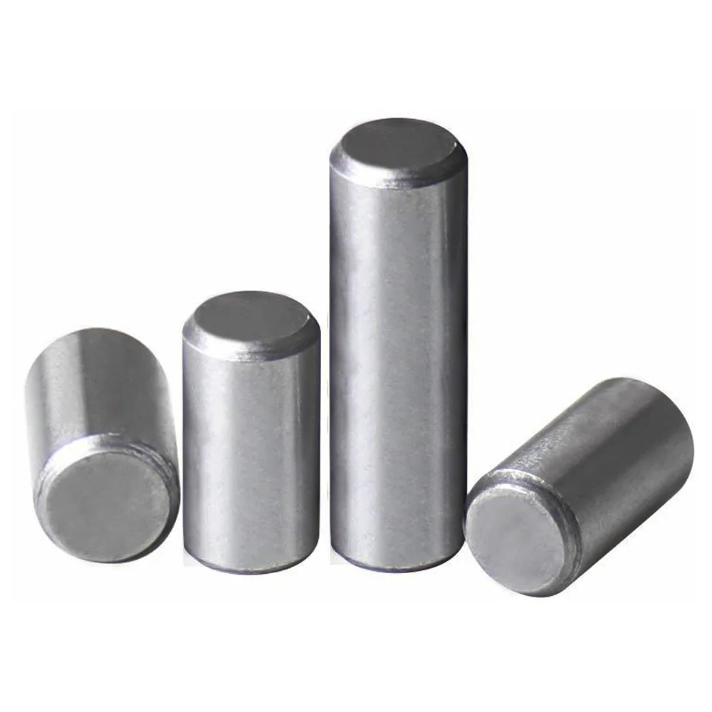 M6 M8 M10 M12 Cylindrical Locating Dowel Pin Length 6-100mm 304 Stainless Steel Solid Round Rod Metal Fixing Shaft Pins