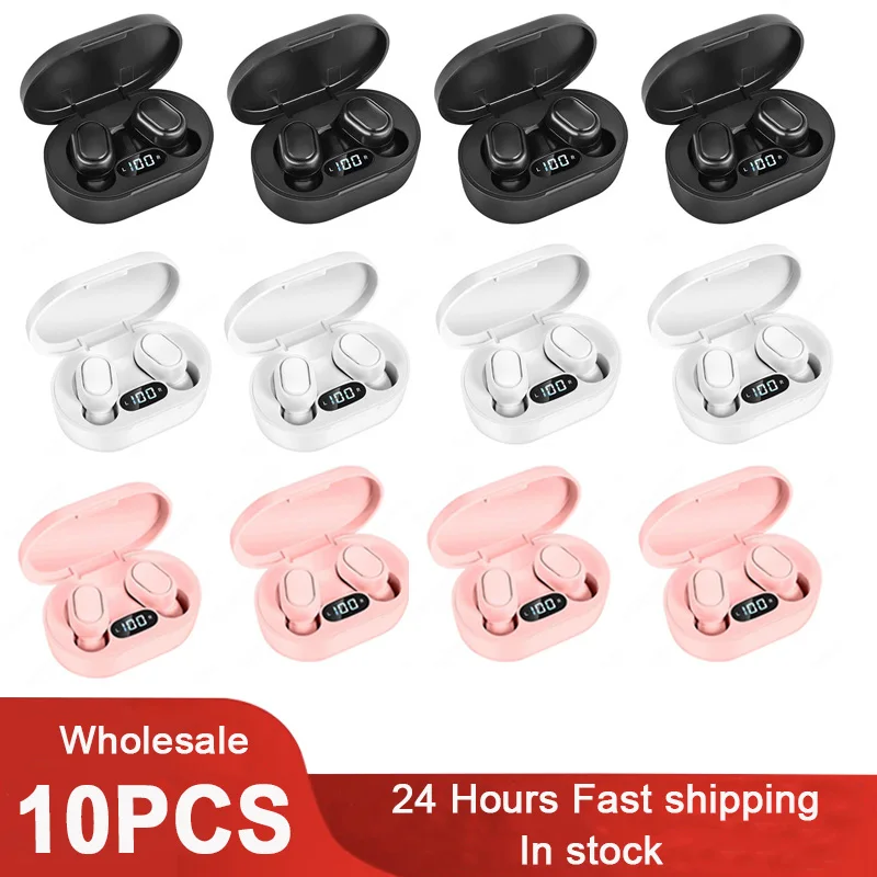 10Pcs/Lot Wireless Headphones E7S Bluetooth Earphone Stereo Headset Earbuds with Microphone for Iphone Xiaomi