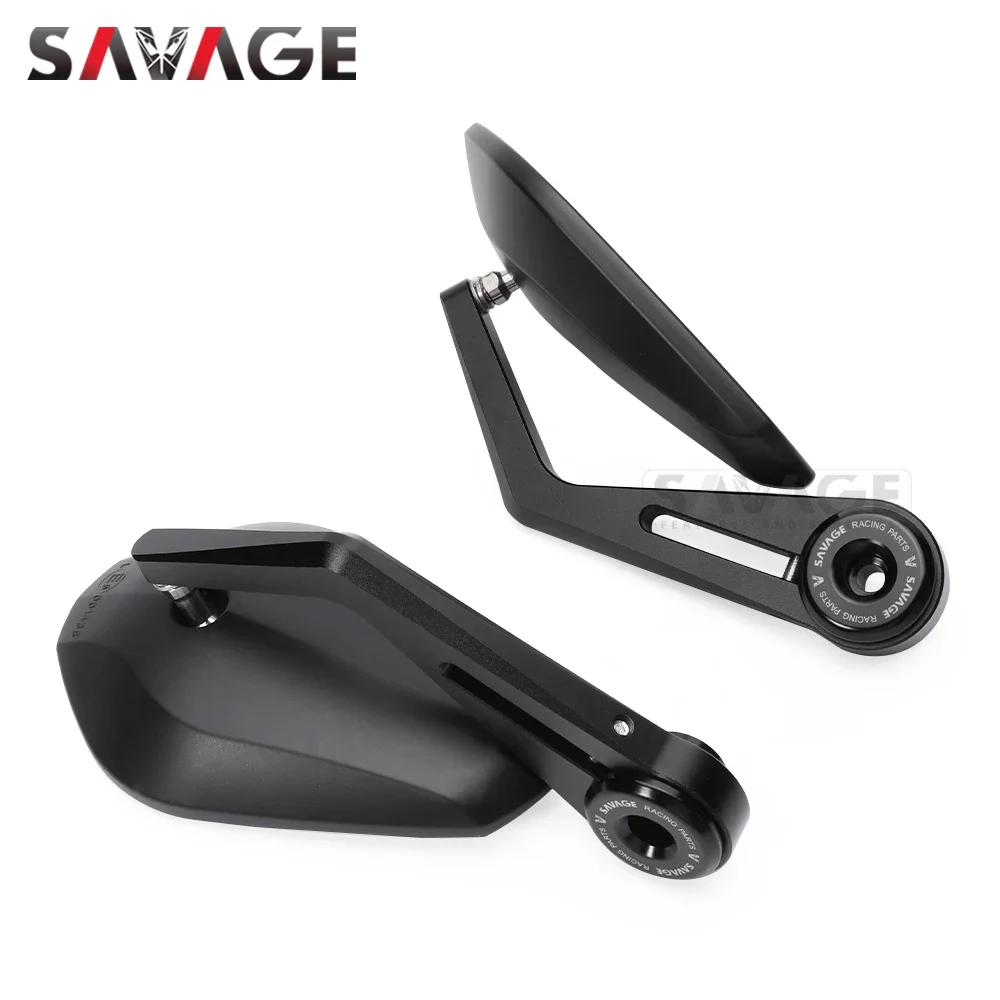 Duke 390 Handlebar End Mirror E9 For 390 DUKE 250 125 Motorcycle Side Bar End Rearview Mirrors Wide Vision Rotation Duke390