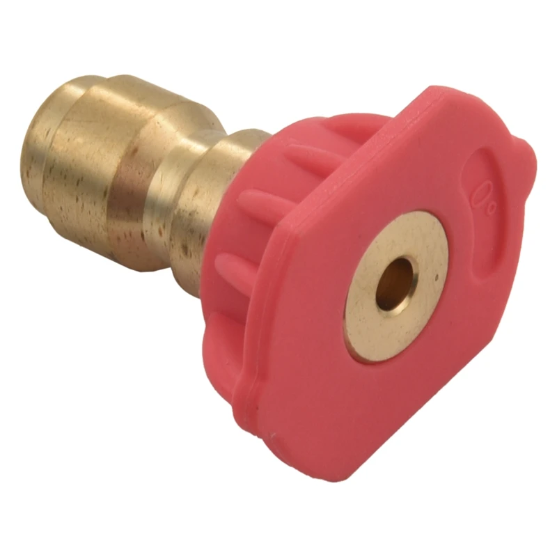 Puntas de boquilla de conexión rápida de segunda historia para lavadora de energía, chorro de jabón y enjuague, boquilla de largo alcance, 1/4 pulgadas, 4000Psi, 2 paquetes