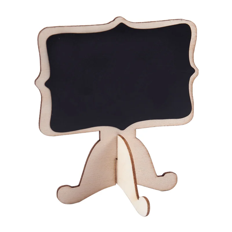 40 Pcs Mini Wooden Small Wedding Blackboard Message Table Number Chalkboard