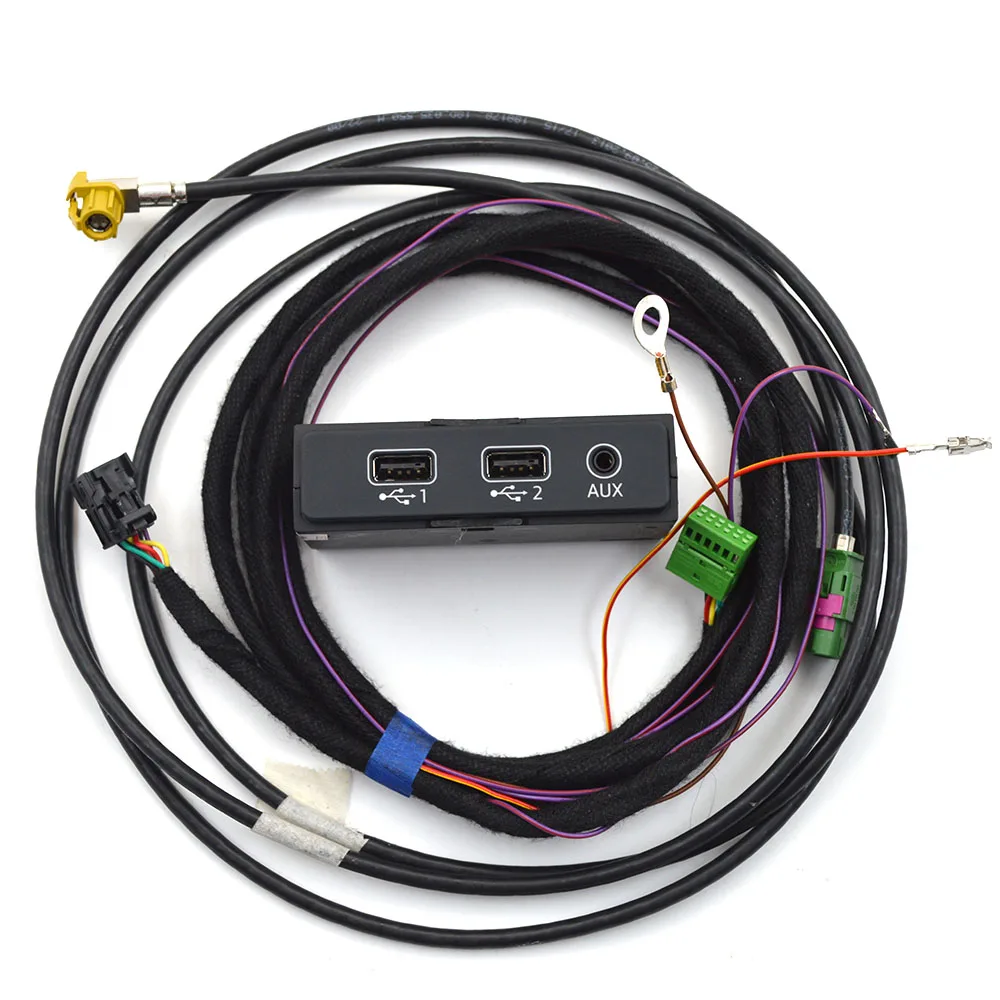 FÜR Audi A4 B9 A5 B9 Q5 8 W MIB 2 CarPlay MDI USB AUX IN Stecker Kabel 8W0 035 736 8 W 0035736 – Detail 3