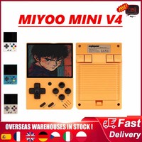 Miyoo Mini V4 Handheld Game Consoles Retro Game Console 2.8-Inch IPS OCA Portable Video Game Console 1900mAh Linux System Gifts