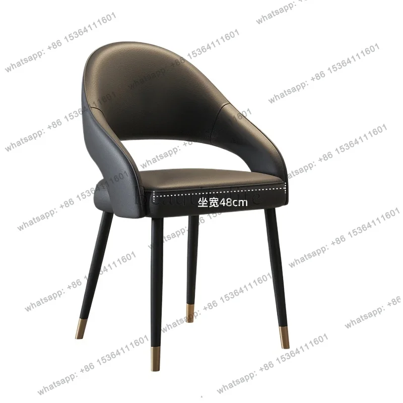 YJ Italian Luxury Dining Chairs Minimalist Modern Vintage Trendy Dining Chairs Lazy European Sillas Para Sala De Estar Furnitu