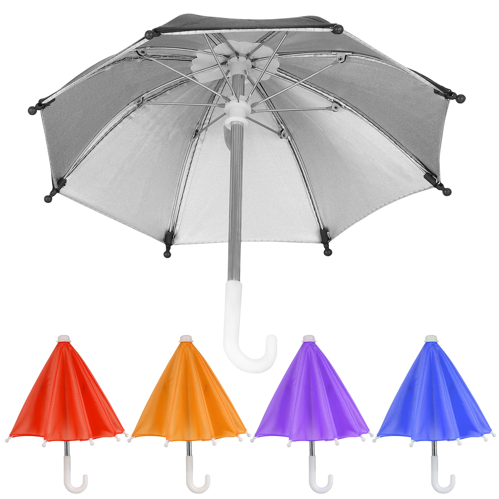

5 Pcs Mini Umbrella Toys Decor Parasol DIY Gift Accessory Kids Hanging Decorative Props