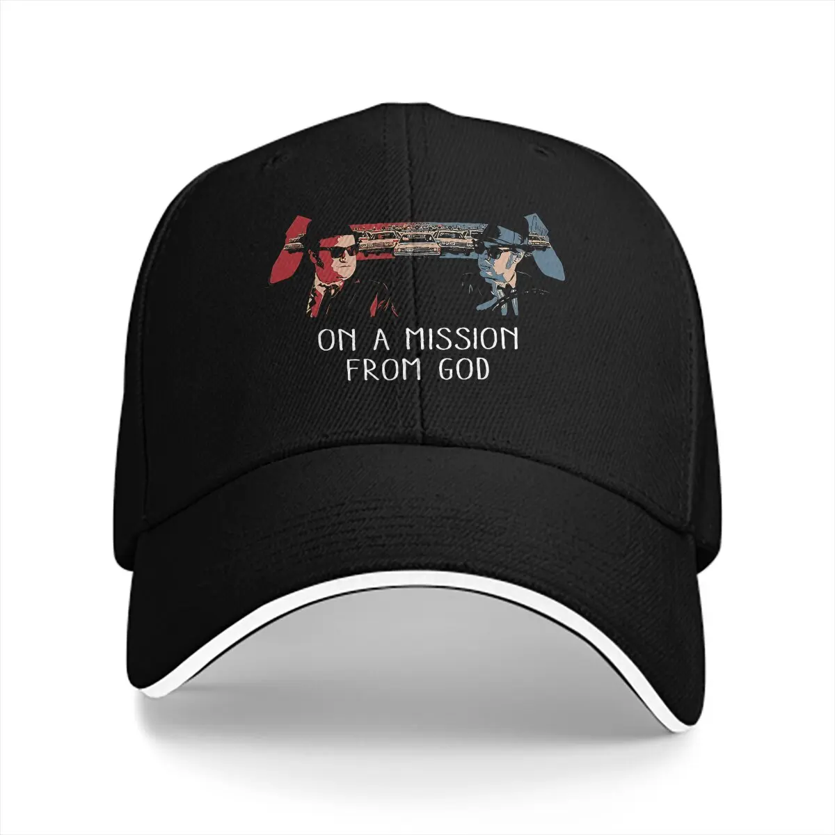 

Retro 1980 Movies Baseball Cap Men Hats Women Visor Protection Snapback The Blues Brothers Caps