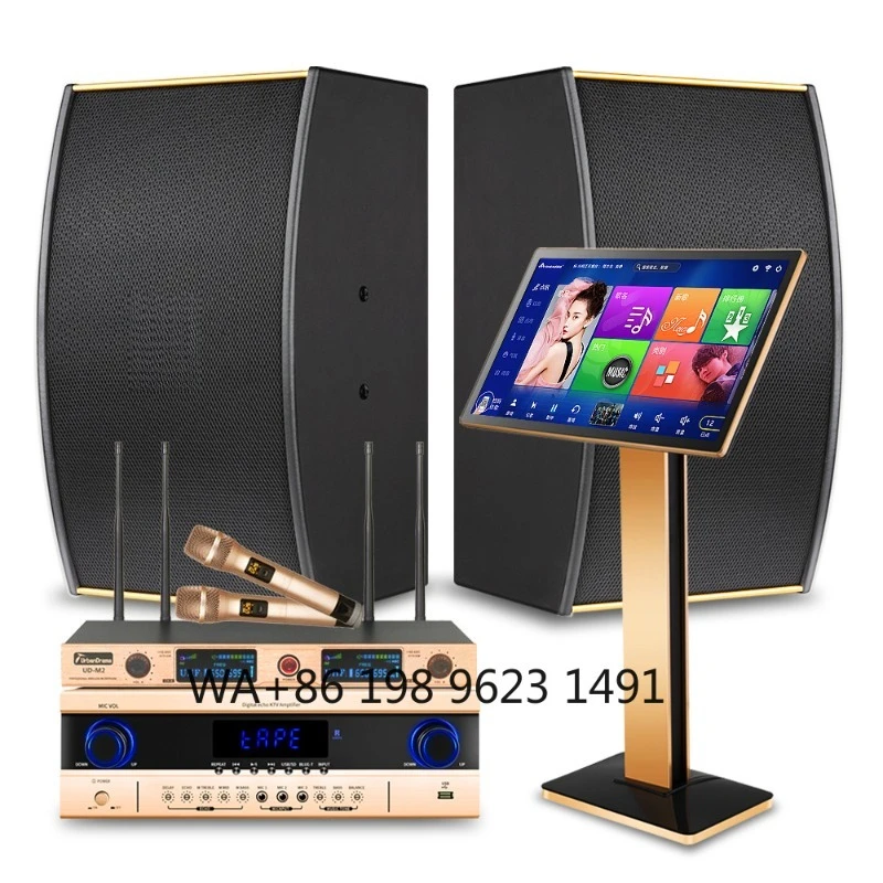 10 Inch Active Subwoofer Amplifier Module Slim Bass Speaker Home Theater Professional Audio System