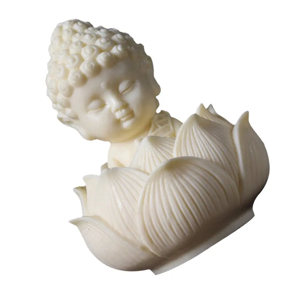 

Набор из 1 статуэтки Будды из смолы: элегантное украшение для рабочего стола, улучшающее атмосферу дома, прихожей, сада, в стиле дзен