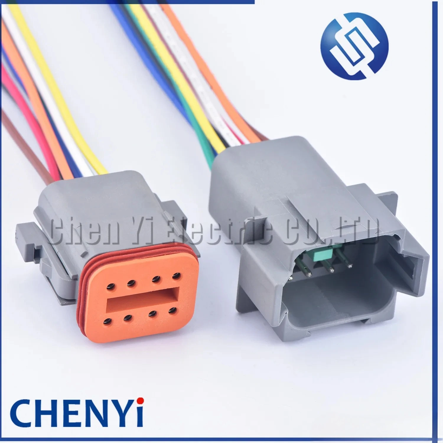 8-Pin Auto Wasserdichter Steckverbinder DT06-8S DT04-8P Automotive Elektrischer Kabelbaum Anschlussstecker Für Deutsch DT-Serie