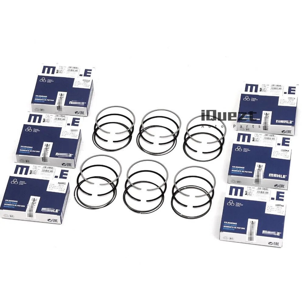 6cyl Piston Rings Set Φ97mm for Porsche 911 Carrera 991 981 Boxster Cayman S 3.4 9A110306502