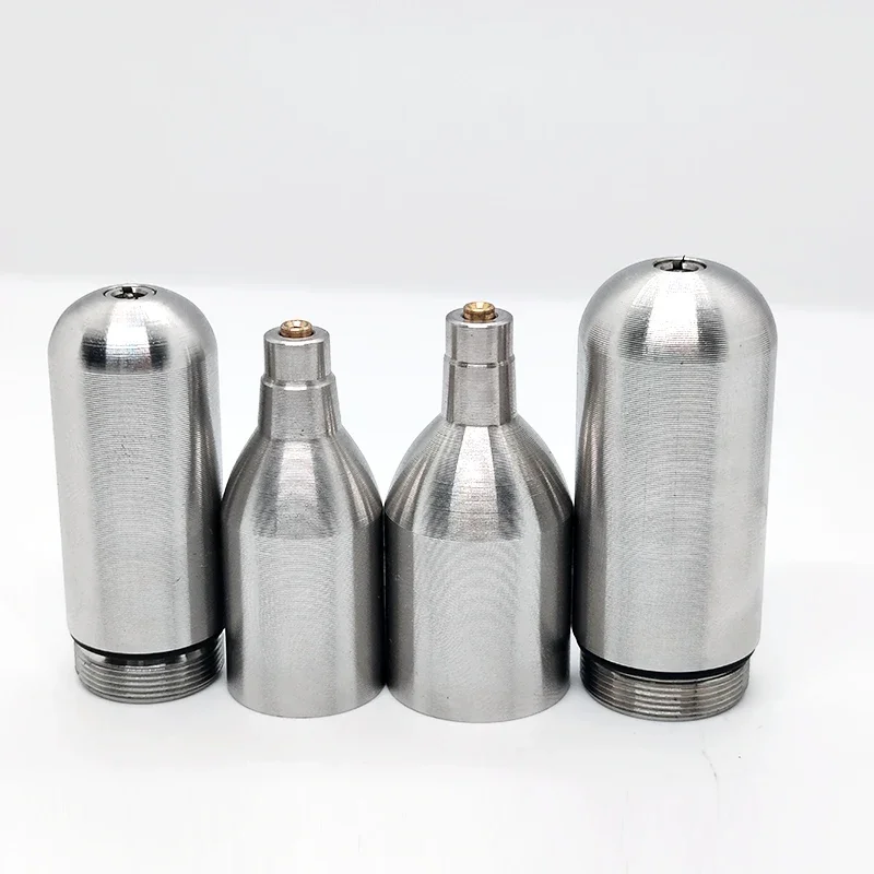 تصميم جديد غير مترابطة 16 جرام 12 جرام CO2 خرطوشة إعادة الملء لمضخة المكونات صانع الصودا البيرة المياه الفوارة تخمير مشروع البيرة برميل