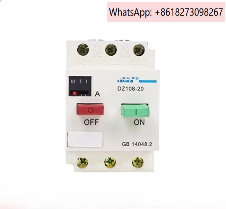 

Circuit breaker DZ108-20/211 2.5A 4A 6.3A 8A 10A 12.5A 16A 20A