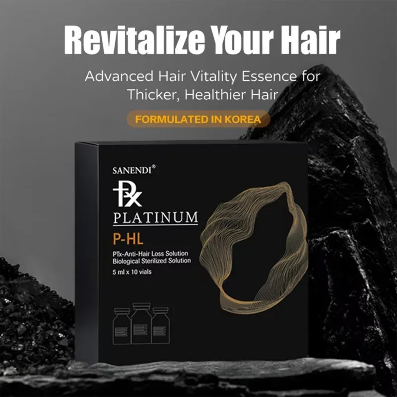 معالجة زيت نمو الشعر المتقدمة من سانندي لصحة فروة الرأس وجذور الشعر الأقوى تمنع كسر محلول العناية بالشعر الجاف #4